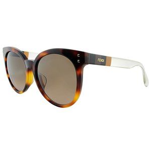 FENDI Brown Tortoise Sunglasses